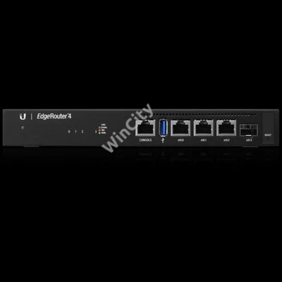 Ubiquiti EdgeRouter ER-4, gigabites, 3x RJ45, 1x SFP port