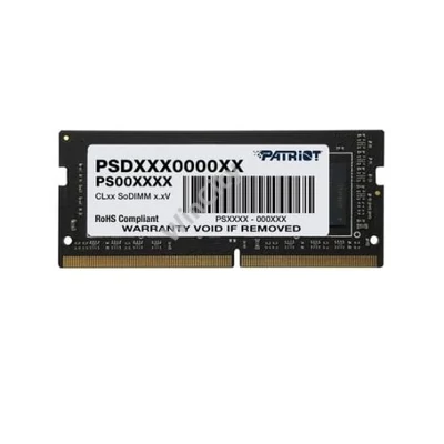 RAM Patriot Notebook DDR4 3200MHz 8GB Signature Line (1x8GB) CL22 1,2V