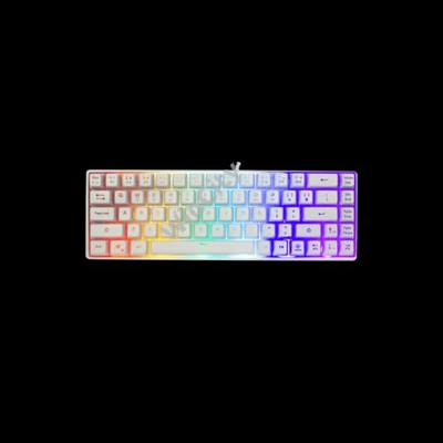 BILL White Shark GK-2201W-HU RONIN vezetékes membrán gamer billentyűzet - fehér - HU