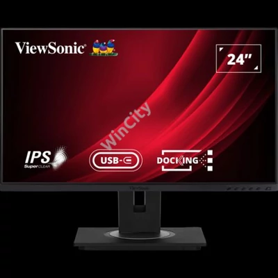 Mon ViewSonic 24" VG2456 1920x1080 USB-C 60Hz - Pivot - IPS