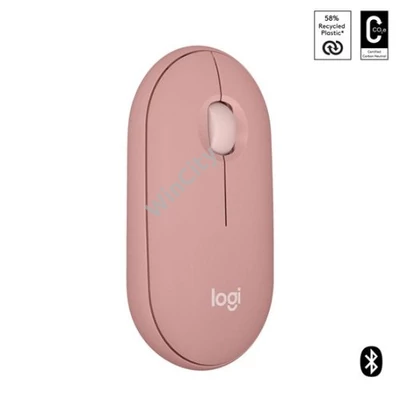 Mouse Logitech PEBBLE MOUSE 2 M350S - Pink