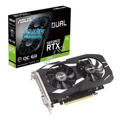 VGA ASUS NVIDIA RTX 3050 6GB GDDR6 - DUAL-RTX3050-O6G