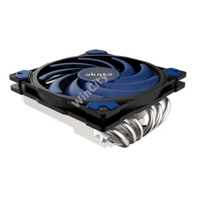 FAN Akasa Alucia H6LS - Intel LGA1700 alacsony profilú CPU-hűtő - AK-CC4023HP01