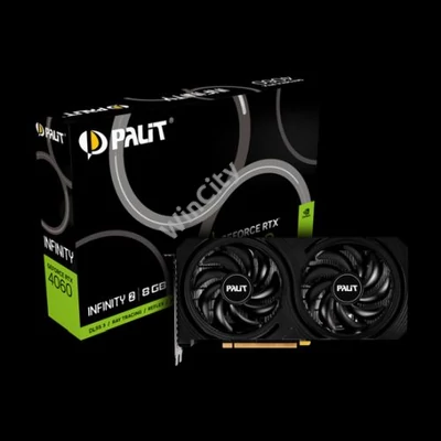 VGA PALIT NVIDIA RTX4060 Infinity 2 8GB GDDR6 - NE64060019P1-1070L