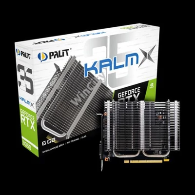 VGA PALIT NVIDIA RTX3050 KalmX 6GB GDDR6 - NE63050018JE-1070H