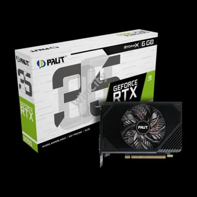 VGA PALIT NVIDIA RTX3050 StormX 6GB GDDR6 - NE63050018JE-1070F