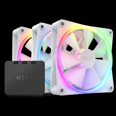 FAN NZXT F120 RGB 3IN1 - 120mm - fehér - RF-R12TF-W1