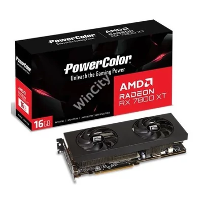 VGA PowerColor AMD RX 7800 XT 16GB GDDR6 - RX7800XT 16G-P