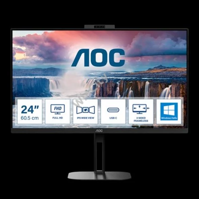 Mon AOC 23,8" 24V5CW/BK - IPS WLED