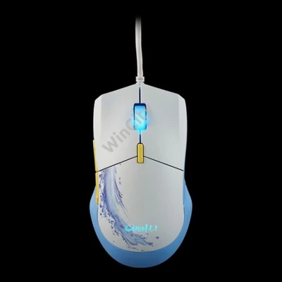 Mouse Cooler Master MM310 SF6 Chun-Li Gaming vezetékes egér - Fehér/kék - MM-310-WWOL2