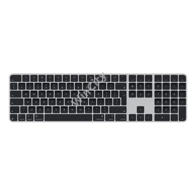 Apple Magic Keyboard (2024) w Touch ID and Numeric Keypad - Hungarian - Black Keys