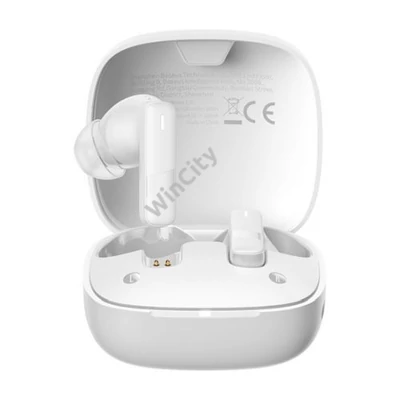 HDP Baseus Bowie E20 True Wireless Earphones vezeték nélküli fülhallgató, fehér