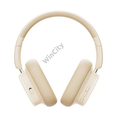 HDP Baseus Bowie H1i Noise Cancelling Wireless Headphones vezeték nélküli fejhallgató, fehér