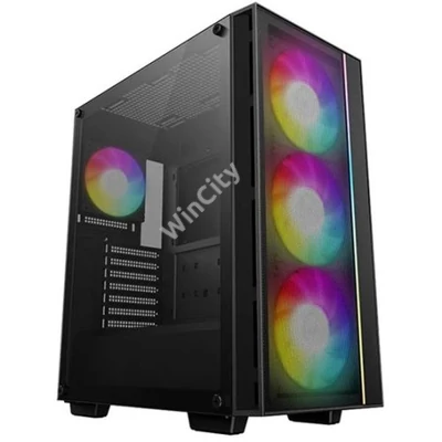 HÁZ DeepCool Midi - MATREXX55 MESH V4 C - Fekete - R-MATREXX55-BCAGA4-G-4