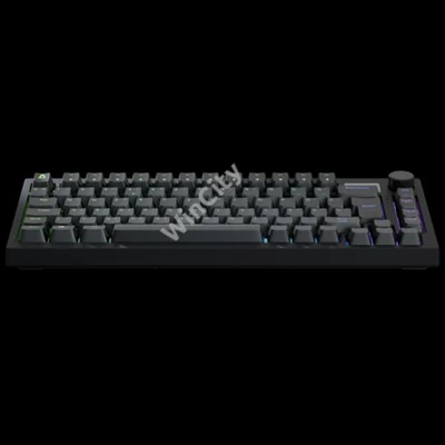BIL AVAX GM02 75% Gasket RGB mechanikus vezetékes billentyűzet Outemu barna switch, magyar kiosztás