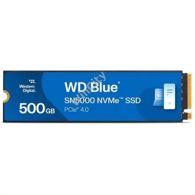 SSD WD 500GB Blue SN5000 M.2 PCIe Gen 4 x4 NVMe