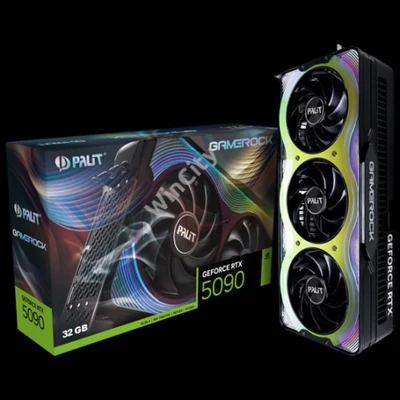 VGA PALIT NVIDIA RTX5090 GameRock 32GB GDDR7 - NE75090019R5-GB2020G