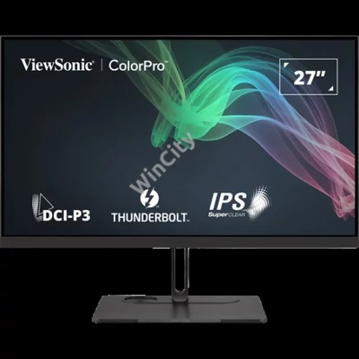 Mon ViewSonic 27" VP2776T-4K 3840x2160 Thunderbolt 4 60Hz - Pivot - IPS