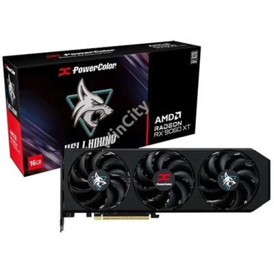 VGA PowerColor AMD RX 9060 XT Hellhound 16GB GDDR6 - RX9060XT 16G-L/OC