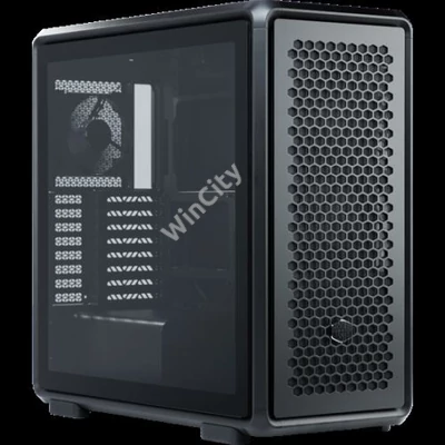 HÁZ Cooler Master Midi - MasterFrame 600 Black - MF600-KGNN-S00 - Fekete