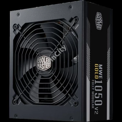 TÁP Cooler Master 1050W - MWE Gold 1050 - MPE-A501-AFCAG-3EEU - 80+ Gold ATX 3.1 - V2 Moduláris - fekete tápegység