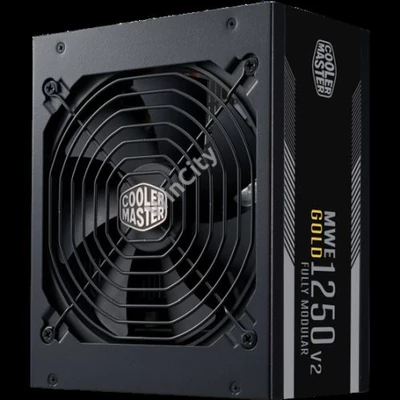 TÁP Cooler Master 1250W - MWE Gold 1250 - MPE-C501-AFCAG-3EEU - 80+ Gold ATX3.1 - Fekete Tápegység