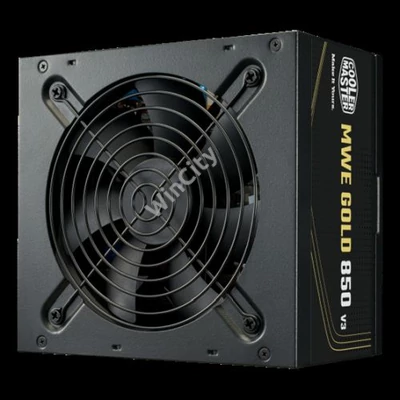TÁP Cooler Master 850W - MWE Gold 850 V3 NM - MPE-8506-ACAG-BEU - 80+ Gold ATX3.1 - Fekete Tápegység