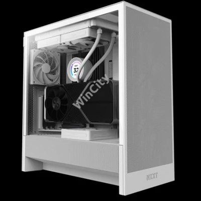 HÁZ NZXT Midi - H5 Flow (2024) - Matt fehér - CC-H52FW-01