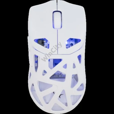 MOU White Shark GM-5019W DAGONET Vezeték nélküli gamer egér - Fehér