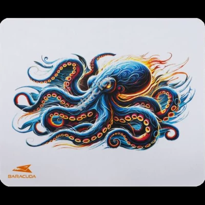 Mousepad Baracuda BGMP-51 OCTOPUS gamer egérpad - 300x250mm