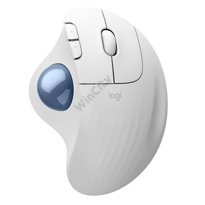 Mouse Logitech ERGO M575S - Off-White + Blue Ball