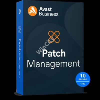 SW Avast Business Patch Management - 10 eszköz/1 év, elektronikus licenc