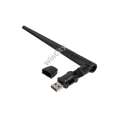 Lanberg Wi-Fi 6 Dual Band vezeték nélküli USB hálózati adapter külső antennával