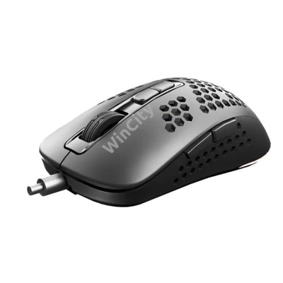 MOU AVAX LW01 PAW3327 RGB gamer egér, fekete