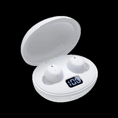 HDP White Shark GEB-TWS02W VORTEX-W fehér bluetooth fülhallgató