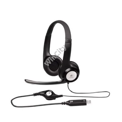 HDS Logitech H390 Headset - Fekete