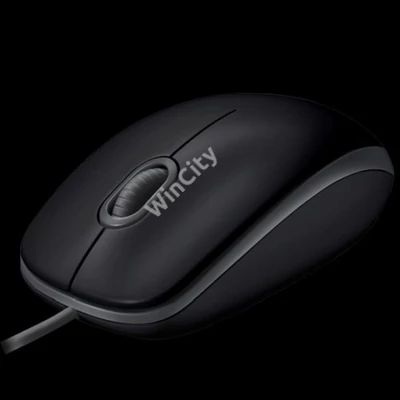Mouse Logitech B110 Silent - Fekete