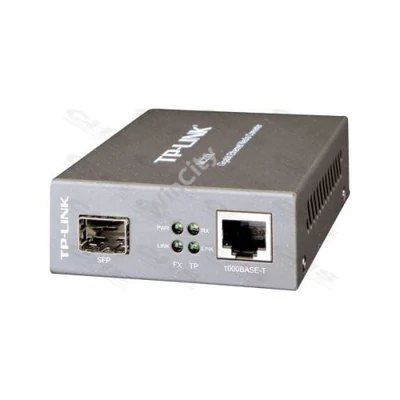 TP-LINK Optikai Media Konverter 1000(réz)-1000FX(LC) Single/Multi mód, MC220L