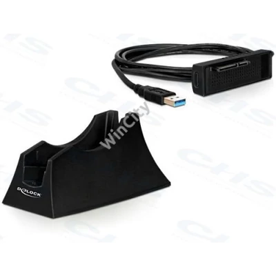 DELOCK USB 3.2 Gen 1 Docking Station 1x 2.5" / 3.5" SATA HDD / SSD backup funkció