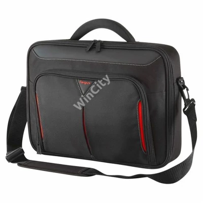 TARGUS Notebook táska Briefcase / Classic 14" Clamshell Case - Black/Red