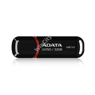 ADATA Pendrive 32GB, UV150 USB 3.2, Fekete