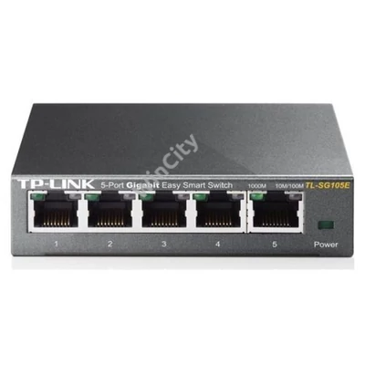 TP-LINK Switch 5x1000Mbps, Easy Smart, TL-SG105E