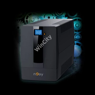 NJOY Szünetmentes + AVR Horus Plus 1500, 1500VA, 900W, Line-Interactive, LCD Touch display