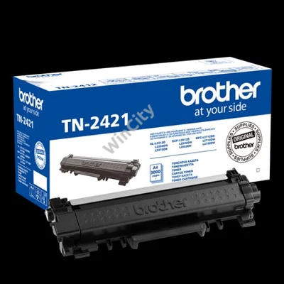 BROTHER Toner TN-2421, Nagy kapacitású - 3000 oldal (ISO/IEC 19752), Fekete