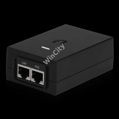 UBiQUiTi POE Adapter 2x1000Mbps, 48VDC @ 0.5A - POE-48-24W-G