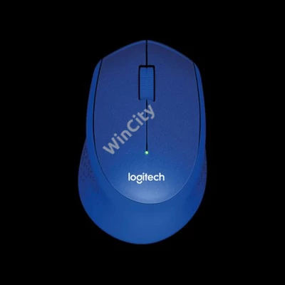 LOGITECH Egér - M330 Silent Plus Vezeték Nélküli Optikai, Kék