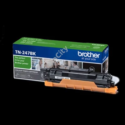 BROTHER Toner TN-247BK, Highcap- 3.000 oldal (ISO/IEC 19798), Fekete