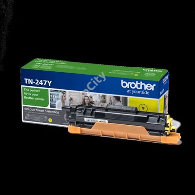 BROTHER Toner TN-247Y, Highcap- 2.300 oldal (ISO/IEC 19798), Sárga