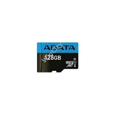 ADATA Memóriakártya MicroSDXC 128GB + Adapter UHS-I CL10 (100/25)