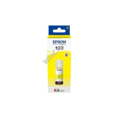 EPSON Tintapatron 103 EcoTank Yellow ink bottle